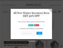 Tablet Screenshot of montmartreny.com